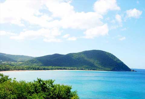 La plage de Grande Anse