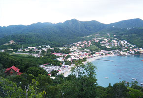 Grande Anse d’Arlet au Nord du bourg des Anses d’Arlet