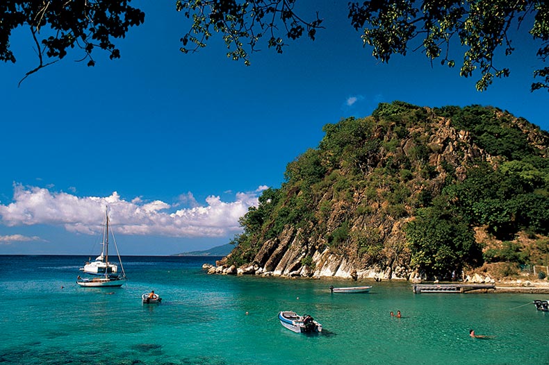 Magnifique plage les Saintes