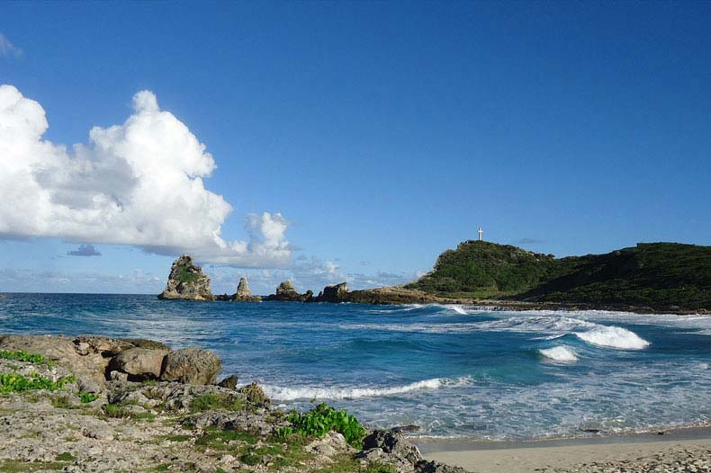 Plage de Pointe des Châteaux pour les romantiques 