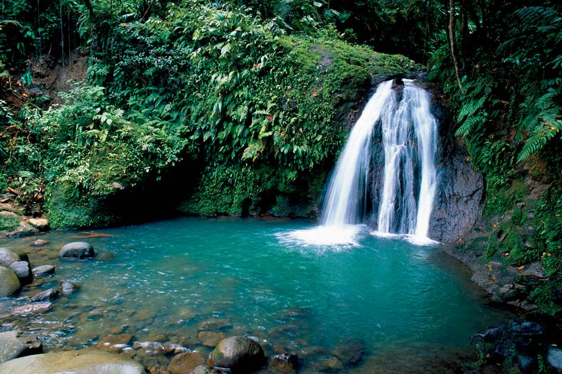 Magnifique cascade guadeloupe