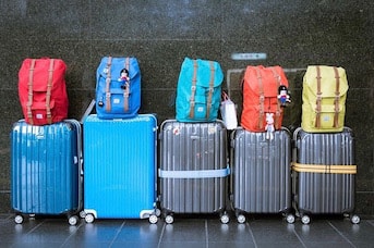 Bagages à l'aéroport