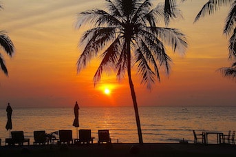 Coucher de soleil aux Antilles