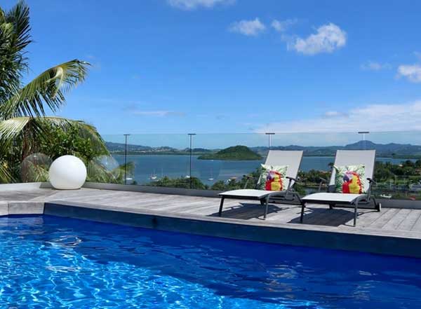 Le Bahi Villa propose un service de standing aux Trois Ilets