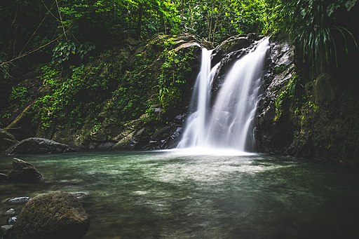 Cascade Didier en Martinique