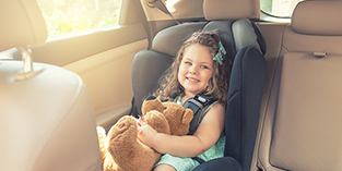 Location voiture pas cher Sièges enfants à votre disposition